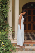 D'muri The Corseted Day Trouser side profile showing defined corset silhouette