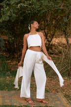 D'muri The Pallor Blouse editorial, tonal dressing for the modern Indian woman